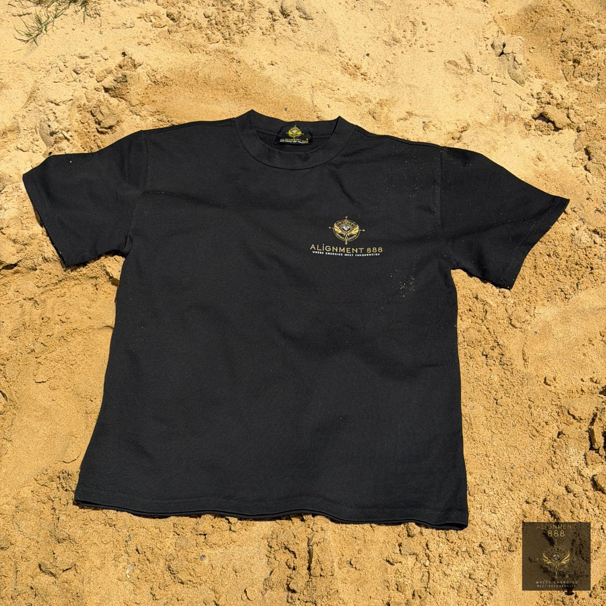 ALIGNMENT888 SHIMMER LOGO TEE — LIMITED EDITION STREETWEAR