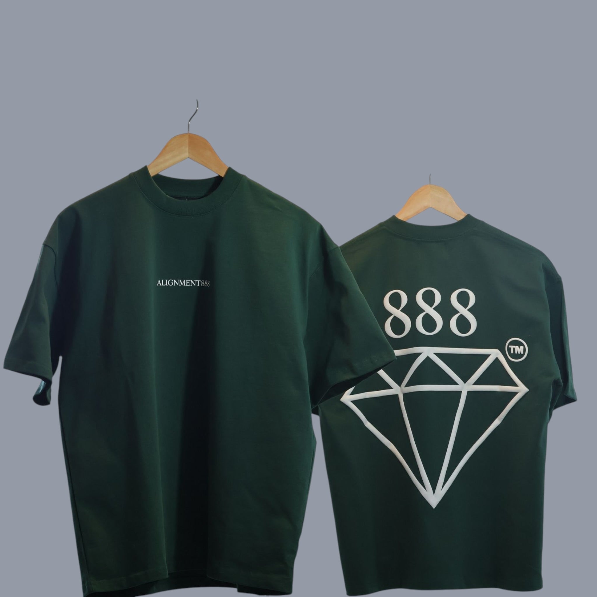 Forest Green Cotton Tee – Forest Frequency | ALIGNMENT888