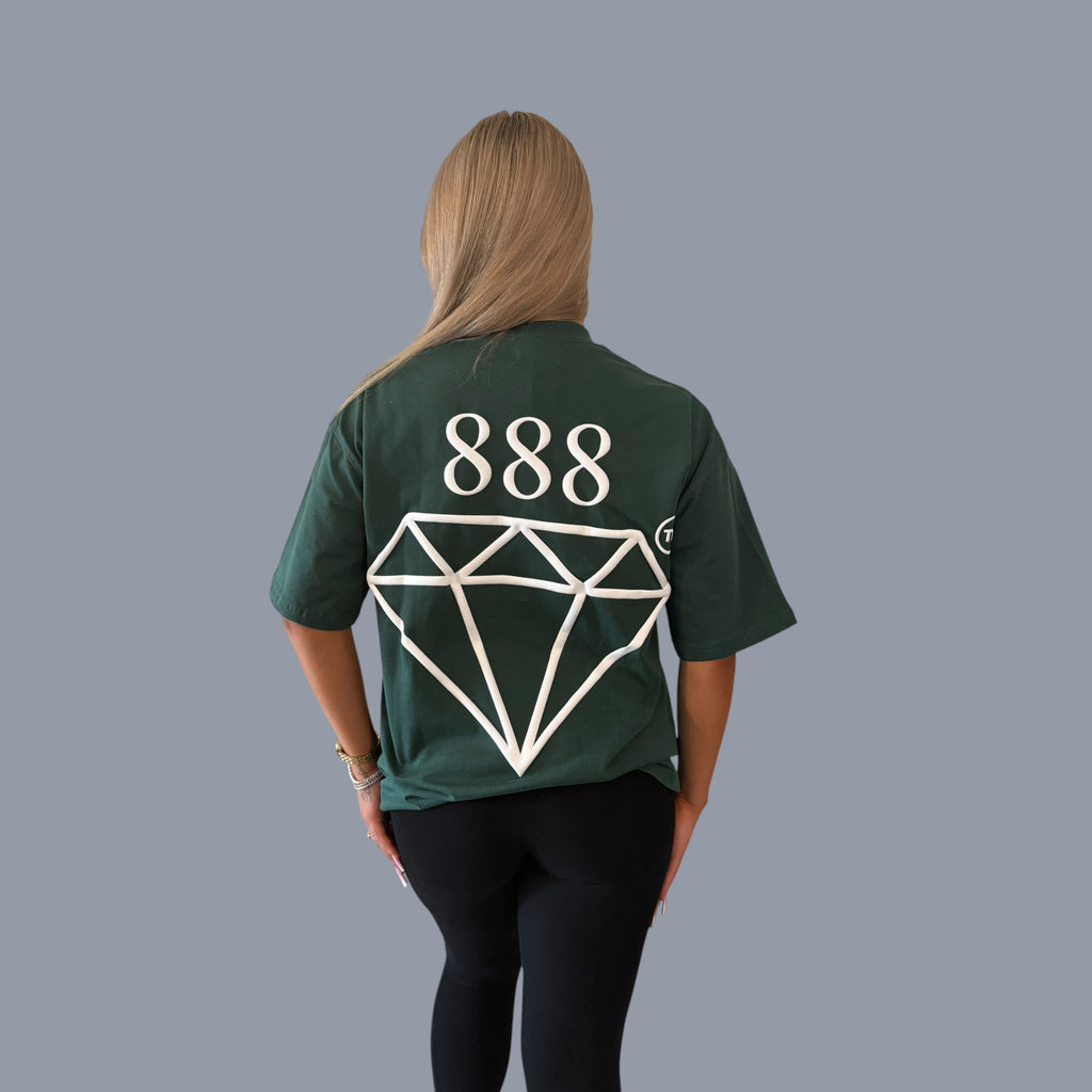 Forest Green Cotton Tee – Forest Frequency | ALIGNMENT888