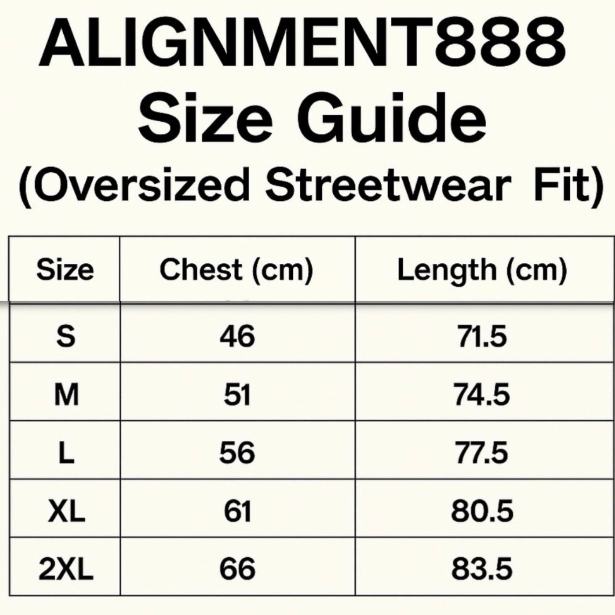 ALIGNMENT888 SHIMMER LOGO TEE — LIMITED EDITION STREETWEAR